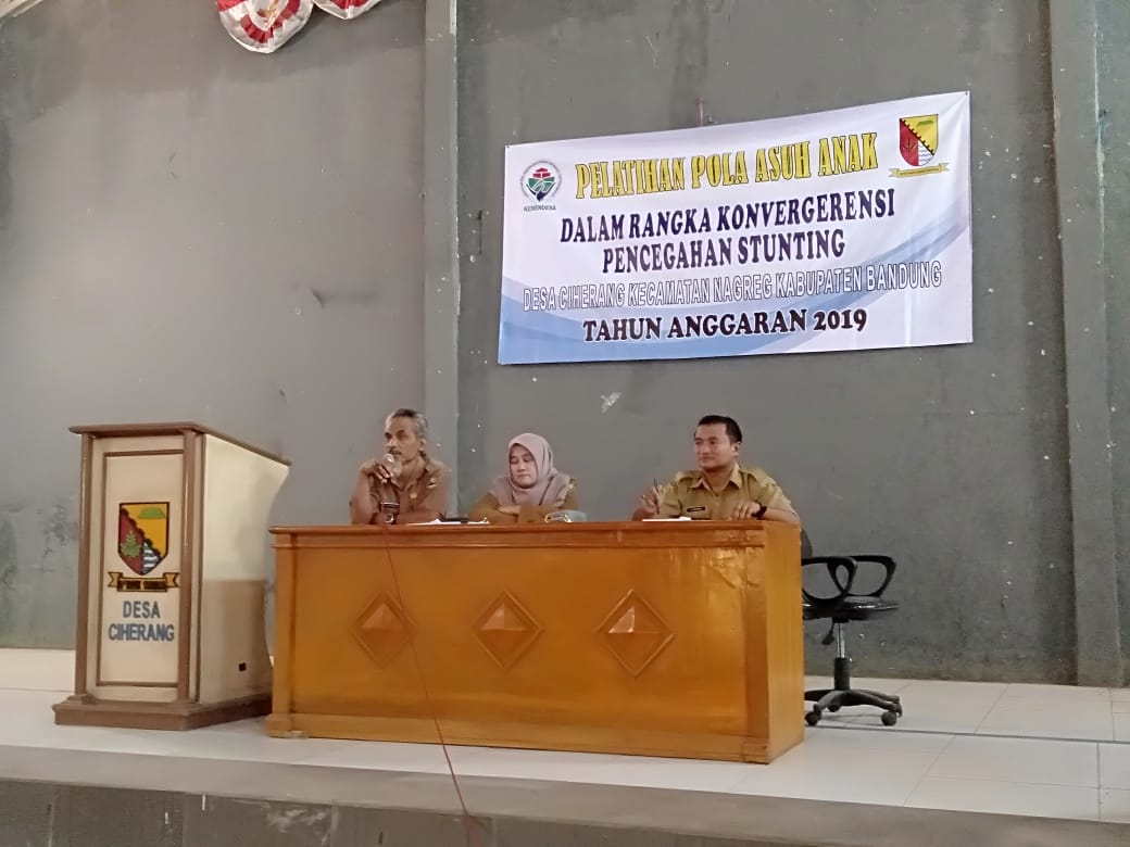 PELATIHAN POLA ASUH ANAK DALAM RANGKA KONVERGERENSI PENCEGAH STUNTING TA 2019